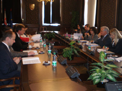 Minister D. Krajcer rokoval s vysokým komisárom OBSE K. Vollebaekom